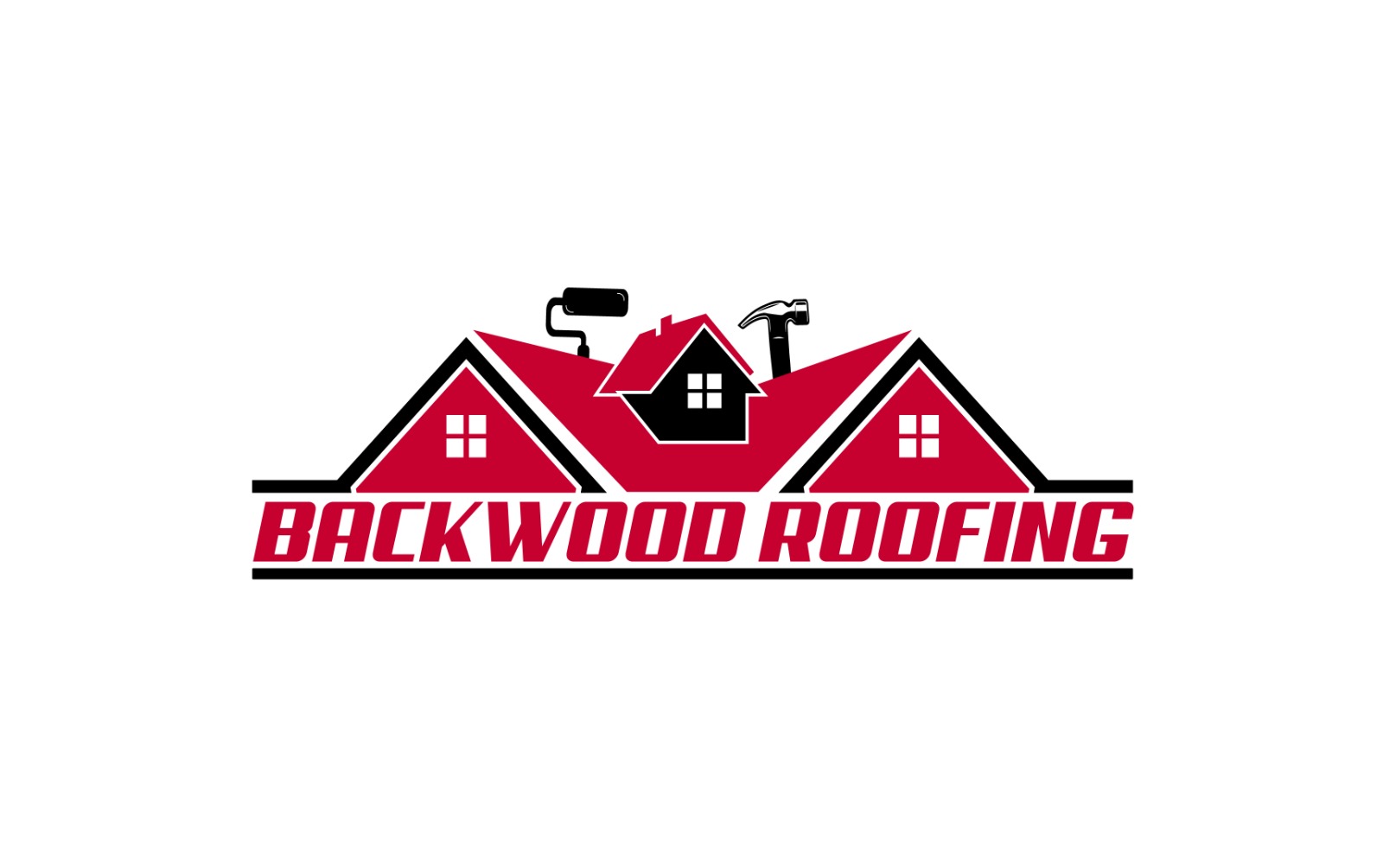 Roofing contractor - Backwood roofing logo